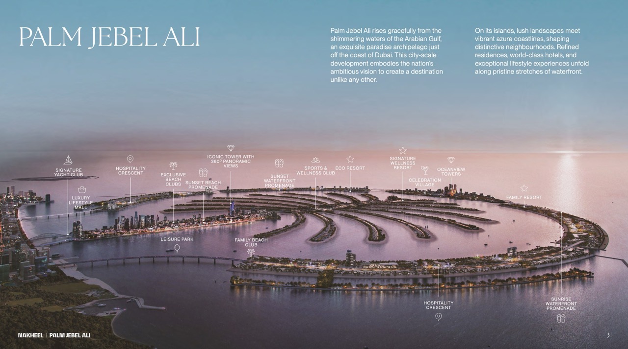 AN ICONIC PALM-SHAPED MASTERPLAN